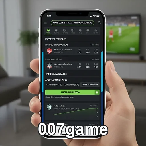 Imagem de apostas esportivas VIP no site 007game com recursos exclusivos e promoções especiais.