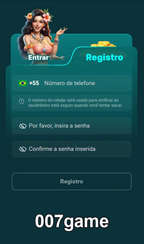 Usuário acessando o 007game em smartphone rápido