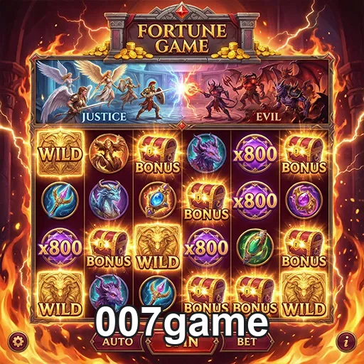 Slot game Fortune do 007game, com símbolos vibrantes e animações emocionantes.