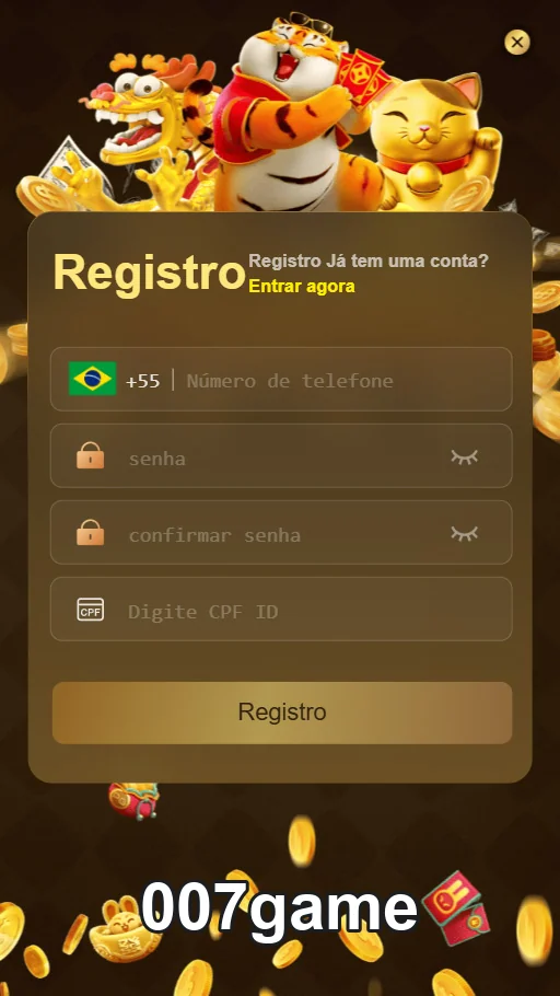 Usuário jogando em ambiente seguro no 007game